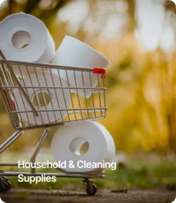 Household and cleaning supplies